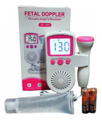 Doppler Fetal Portátil con Pantalla y Sonda · 2