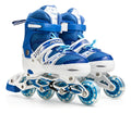 Patines lineales azules