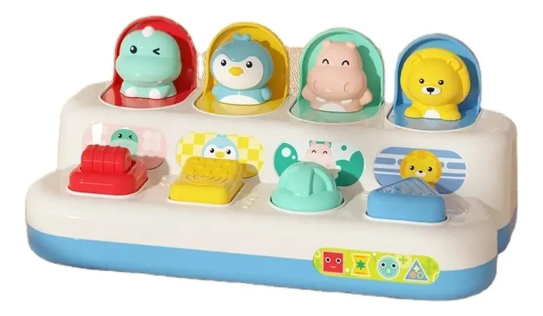 Juego Descubre Animalitos con Botones Pop-Up