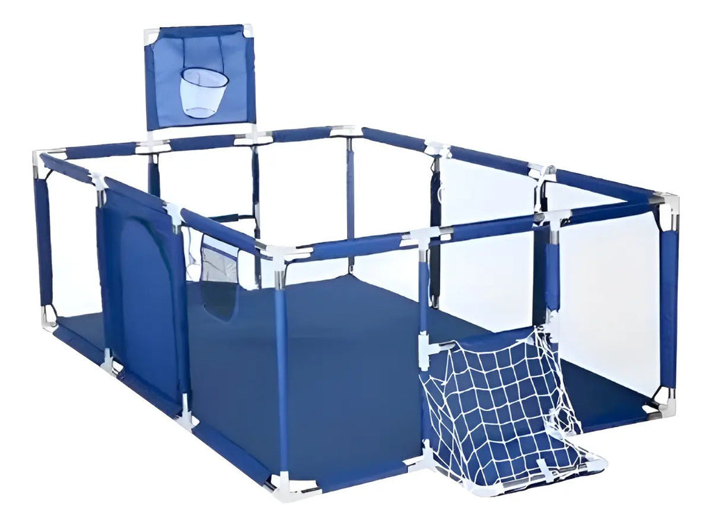 Corral de 180 × 120 cm azul marino