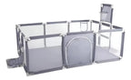 Corral de 180 × 120 cm gris