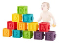 Set de 12 Cubos Blandos de Encaje con Números