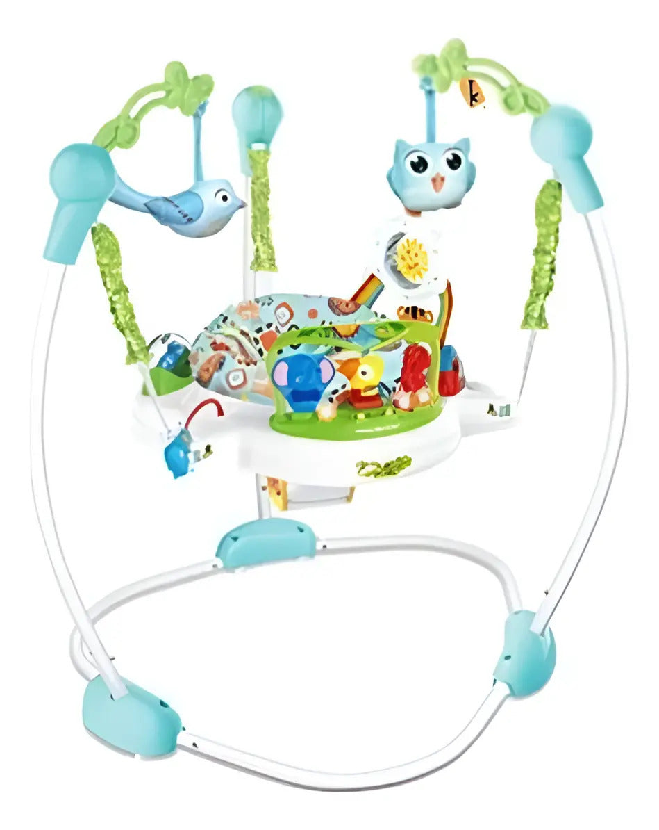 Centro de actividades musical para bebé con asiento giratorio
