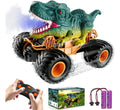 Vehículo dinosaurio de juguete con control remoto