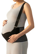 Faja prenatal de soporte ajustable negra talla XL
