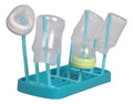 Escurridor plegable para mamaderas azul