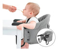Silla portátil plegable para bebé con bandeja