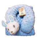 Manta polar con cojín de cuello para bebé diseño niño