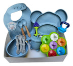 Kit De Alimentación Silicona, Plato Bebe Gav Import
