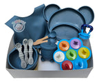 Kit De Alimentación Silicona, Plato Bebe Gav Import