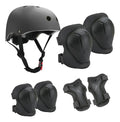 Kit De Casco + Rodilleras Para Niños Patinaje O Bici