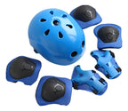 Kit De Casco + Rodilleras Para Niños Patinaje O Bici
