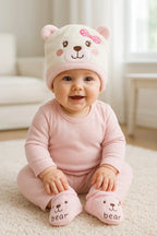 Kit De Calcetines + Gorro Invierno Bebe, Frío Gav Import