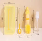 Kit Limpiador De Mamaderas Bebe Cepillo Portátil Gav Import