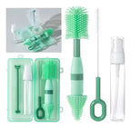 Kit Limpiador De Mamaderas Bebe Cepillo Portátil Gav Import
