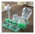 Kit Limpiador De Mamaderas Bebe Cepillo Portátil Gav Import