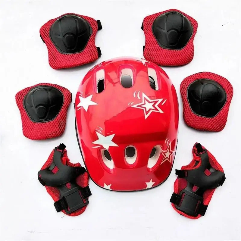 Patines Lineales Ajustables Con Luz + Kit Protección