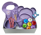 Kit De Alimentación Silicona, Plato Bebe Gav Import