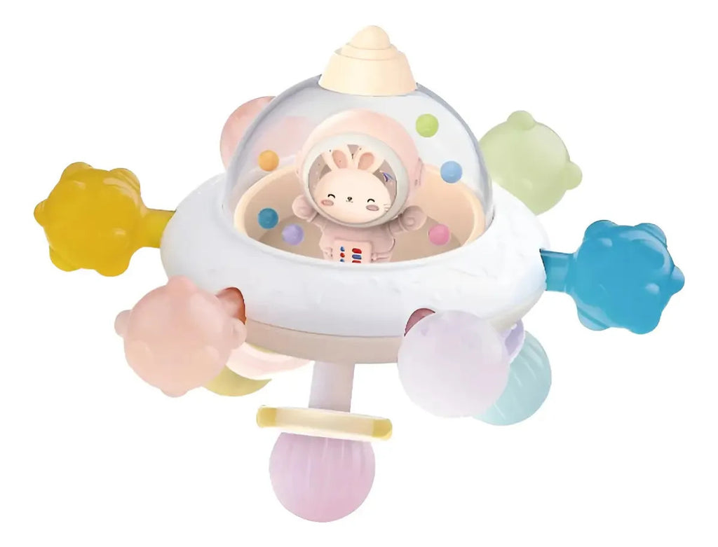 Juguete Bebe Mordedor Giratorio, Sonajero Sensorial