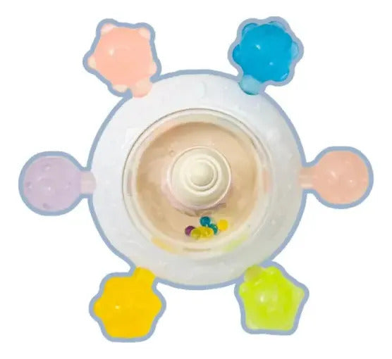 Juguete Bebe Mordedor Giratorio, Sonajero Sensorial