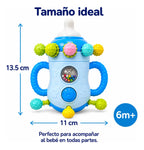 Juguete Mordedor Sonajero Mamadera Sensorial Para Bebés