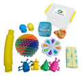 Kit Sensorial Antiestrés, Texturas Y Colores, Autismo Tdah