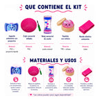 Kit Sensorial, Squishy Cojin Equilibrio, Antiestres Tea