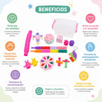 Kit Material Sensorial Antiestrés, Niños Y Adultos, Autismo
