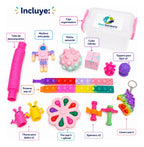 Kit Material Sensorial Antiestrés, Niños Y Adultos, Autismo