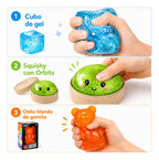 Set 3 Squishys Sensoriales, Antiestres, Autismo Tdah