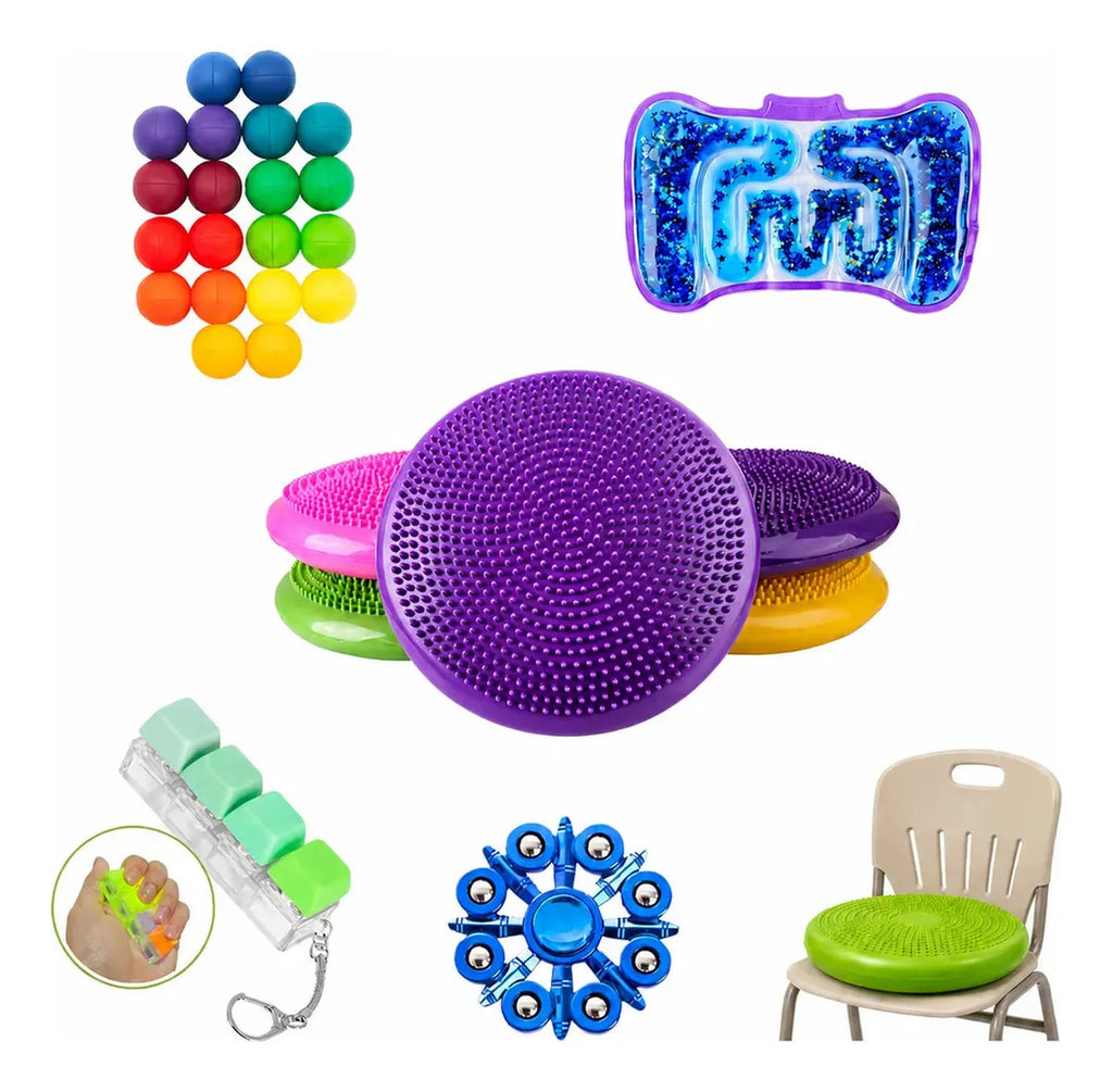 Kit Sensorial Antiestres, Escolar, Niños Autismo