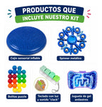 Kit Sensorial Antiestres, Escolar, Niños Autismo