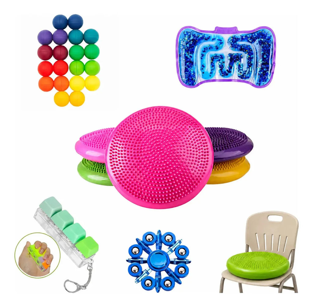 Kit Sensorial Antiestres, Escolar, Niños Autismo