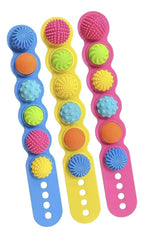 Set De 3 Pulseras Sensoriales Texturizadas, Autismo Tdah