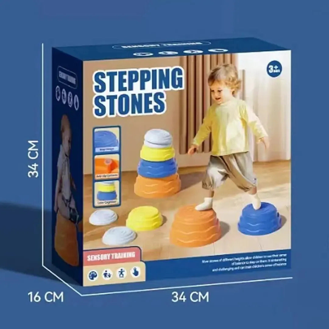 Pack De 7 Piedras Sensoriales De Equilibrio Para Niños