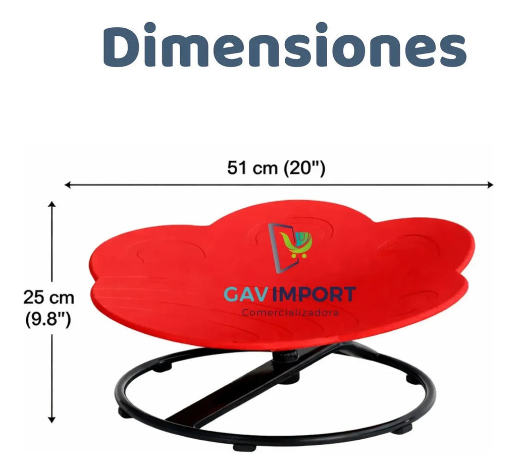 Silla Giratoria Sensorial Reguladora Niños Tea Autismo
