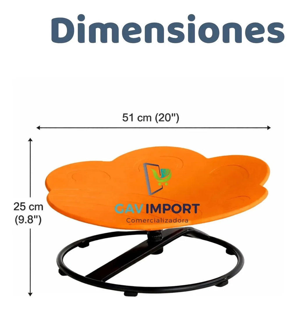 Silla Giratoria Sensorial Reguladora Niños Tea Autismo