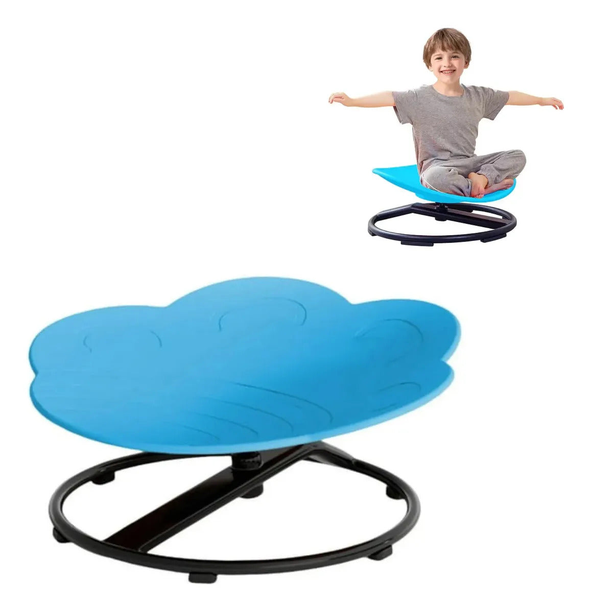 Silla Giratoria Sensorial Reguladora Niños Tea Autismo