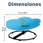 Silla Giratoria Sensorial Reguladora Niños Tea Autismo