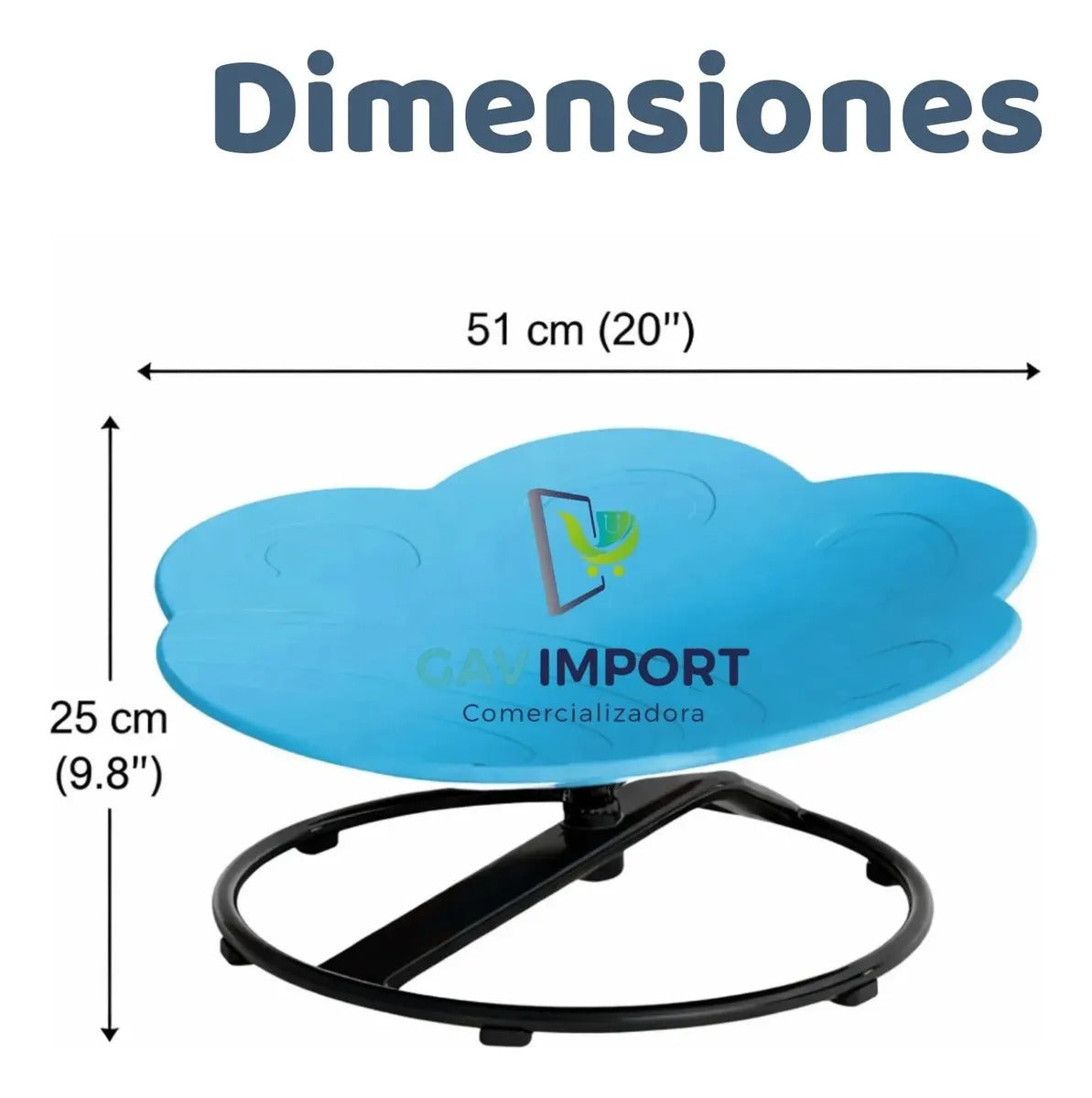 Silla Giratoria Sensorial Reguladora Niños Tea Autismo