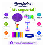 Kit Sensorial Escolar, Antiestres, Regulacion Tea, Tdah