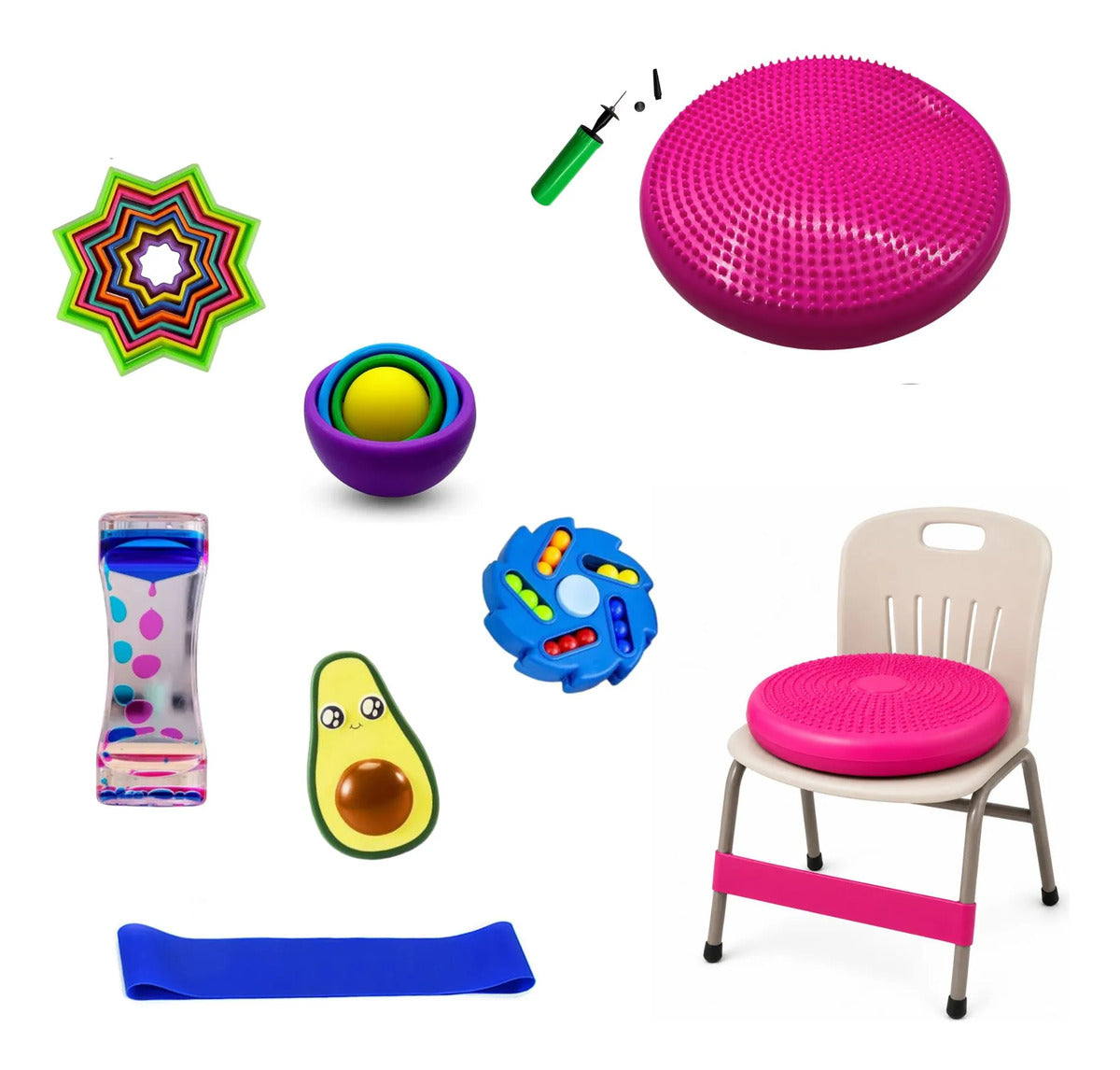 Kit Juguetes Sensoriales, Autismo, Regulacion Antiestrés