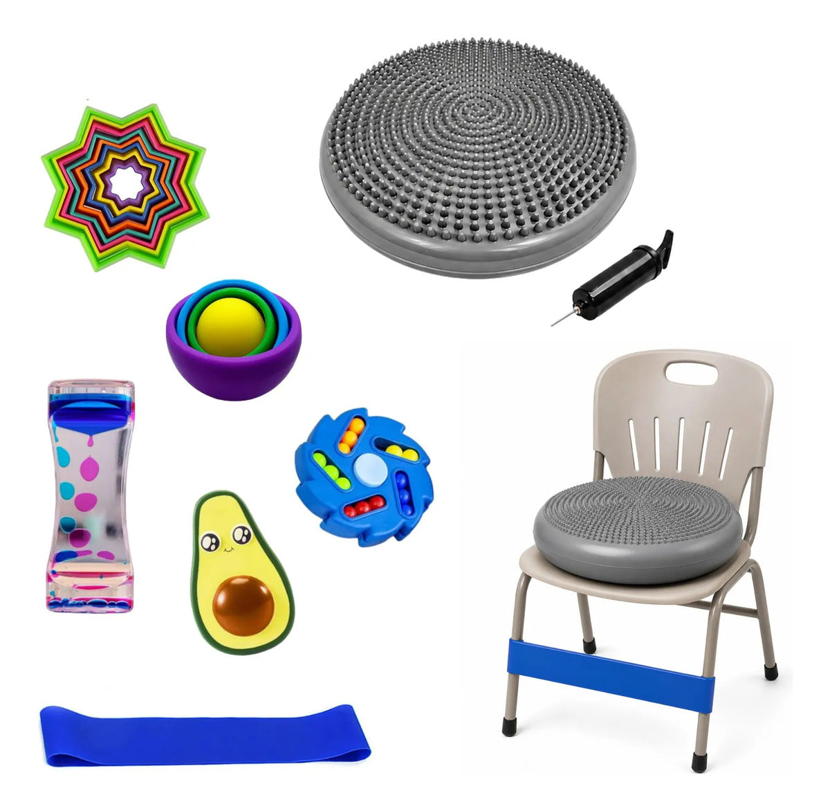Kit Juguetes Sensoriales, Autismo, Regulacion Antiestrés