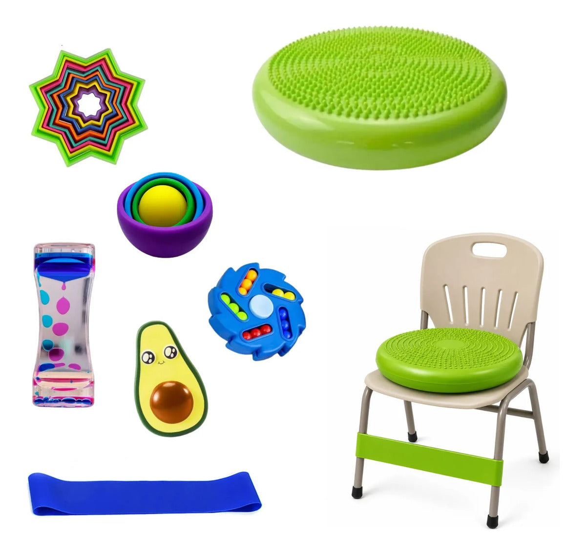 Kit Juguetes Sensoriales, Autismo, Regulacion Antiestrés