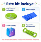 Kit Sensorial Antiestrés, Regulación Autismo, Escuela