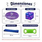 Kit Sensorial Antiestrés, Regulación Autismo, Escuela
