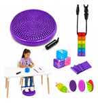 Kit Sensorial, Cojin, Cubo, Mordedor, Regulación Autismo